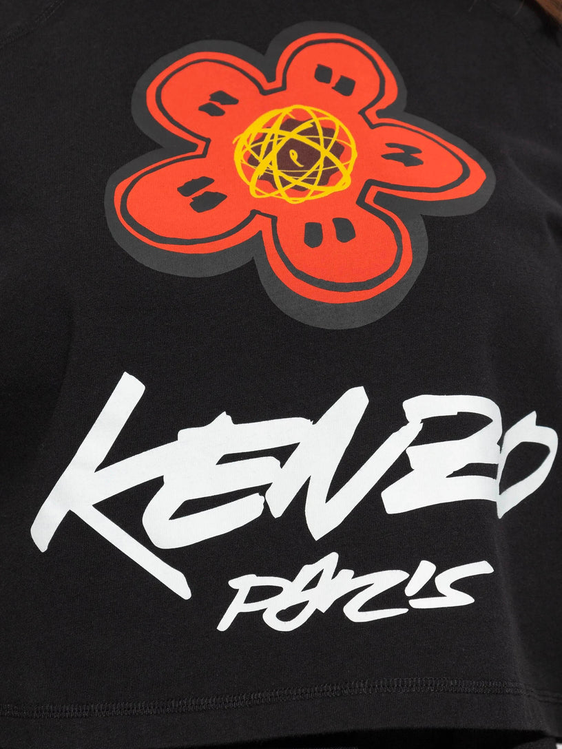 'Futura' cropped T-shirt