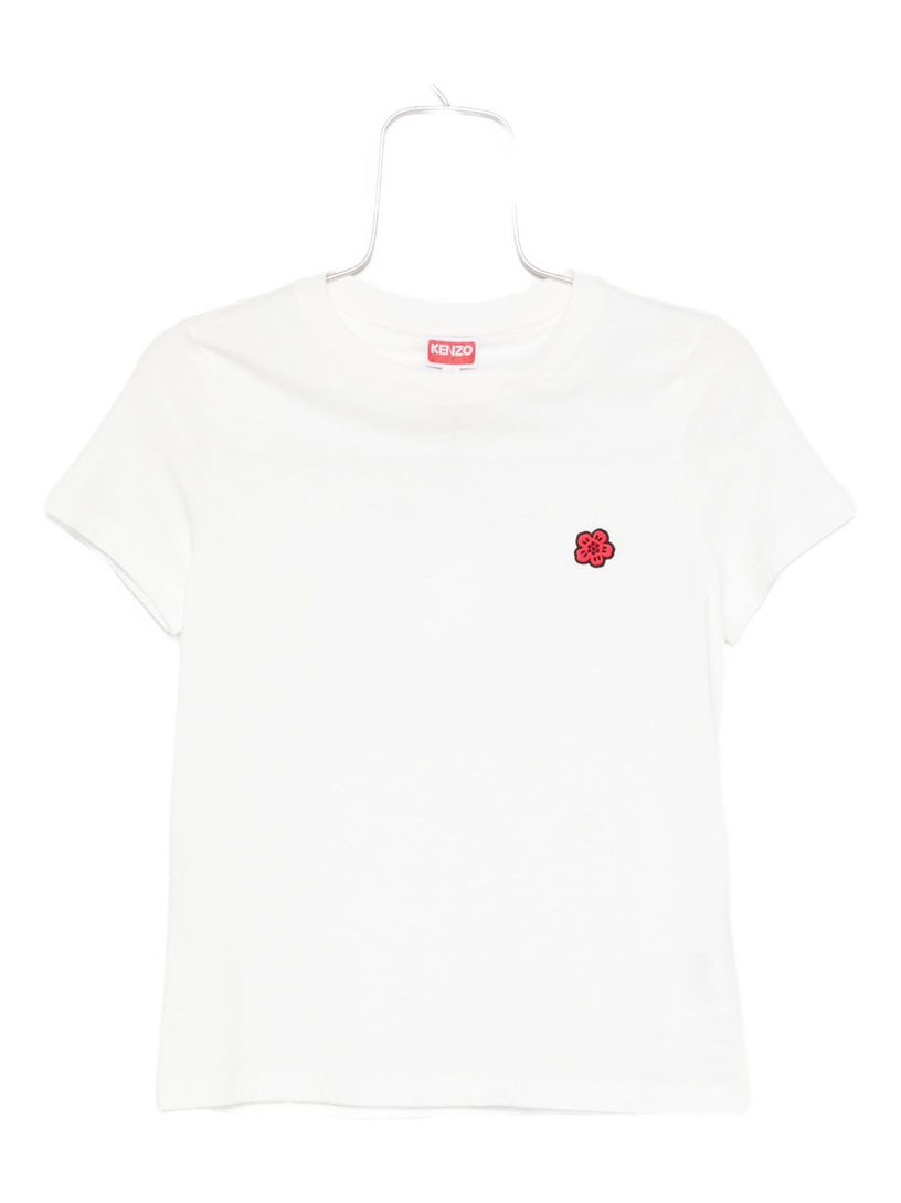'Boke Flower' embroidered T-shirt