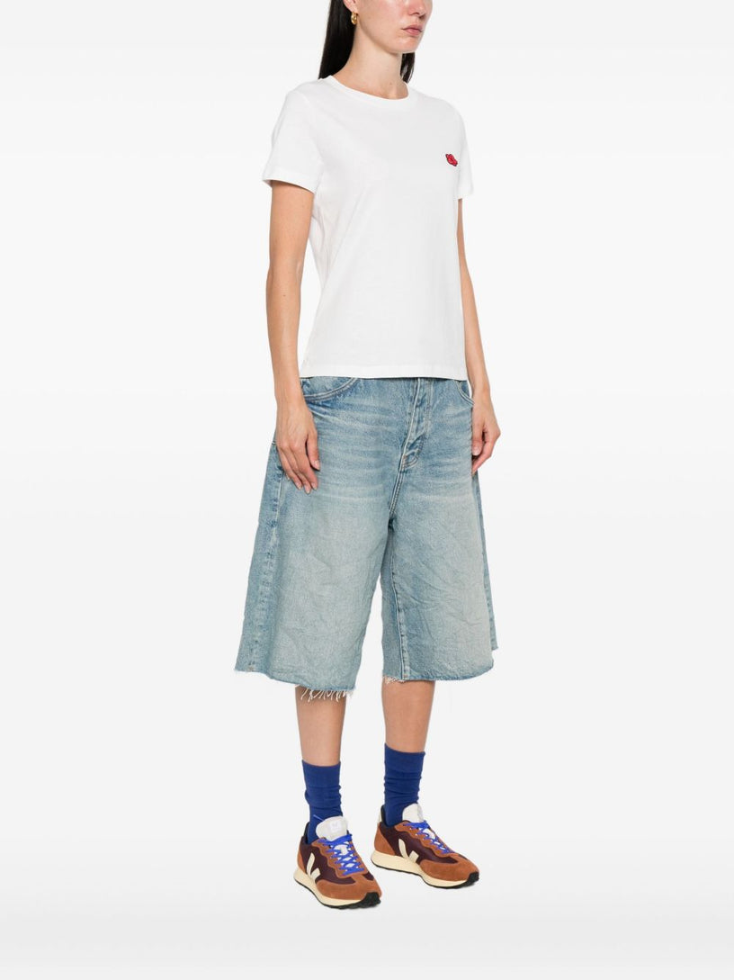 'Boke Flower' embroidered T-shirt