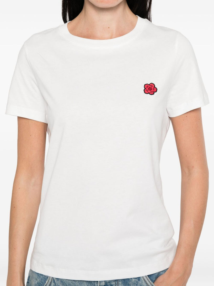 'Boke Flower' embroidered T-shirt