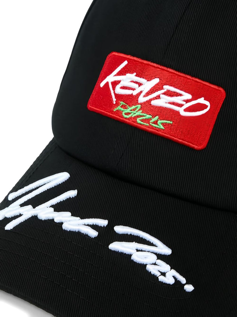 Cotton cap with 'Kenzo x Futura 2000' embroidery