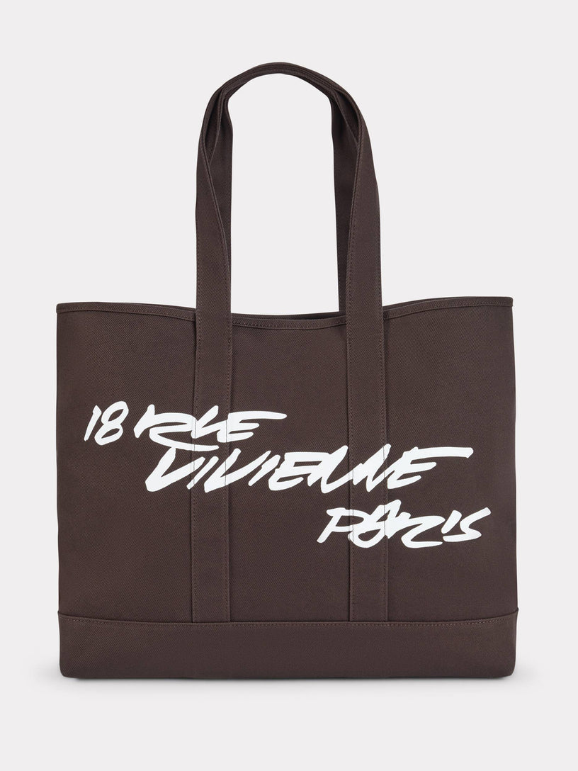 'Kenzo x Futura 2000' large 'Kenzo Utility' canvas tote bag