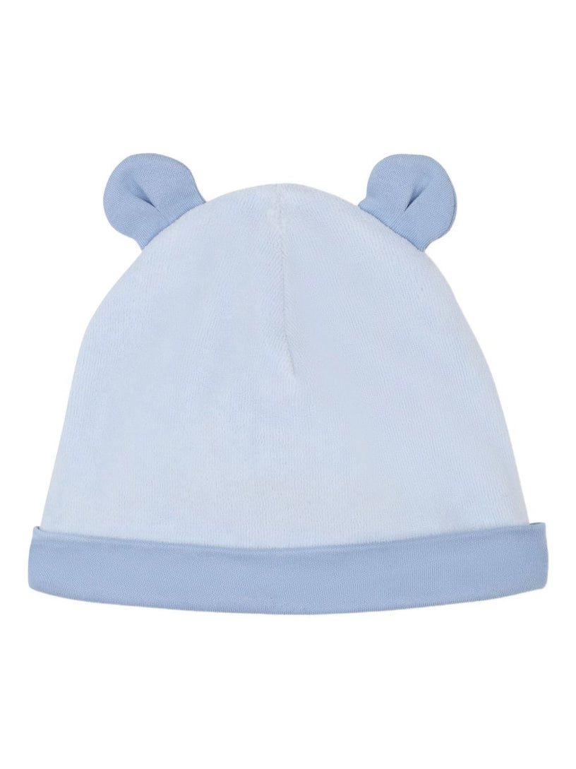 Elephant-print babygrow set