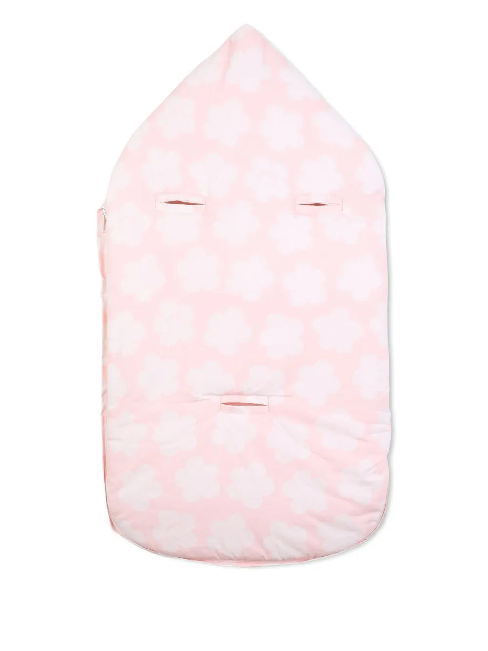 Floral-print sleeping bag