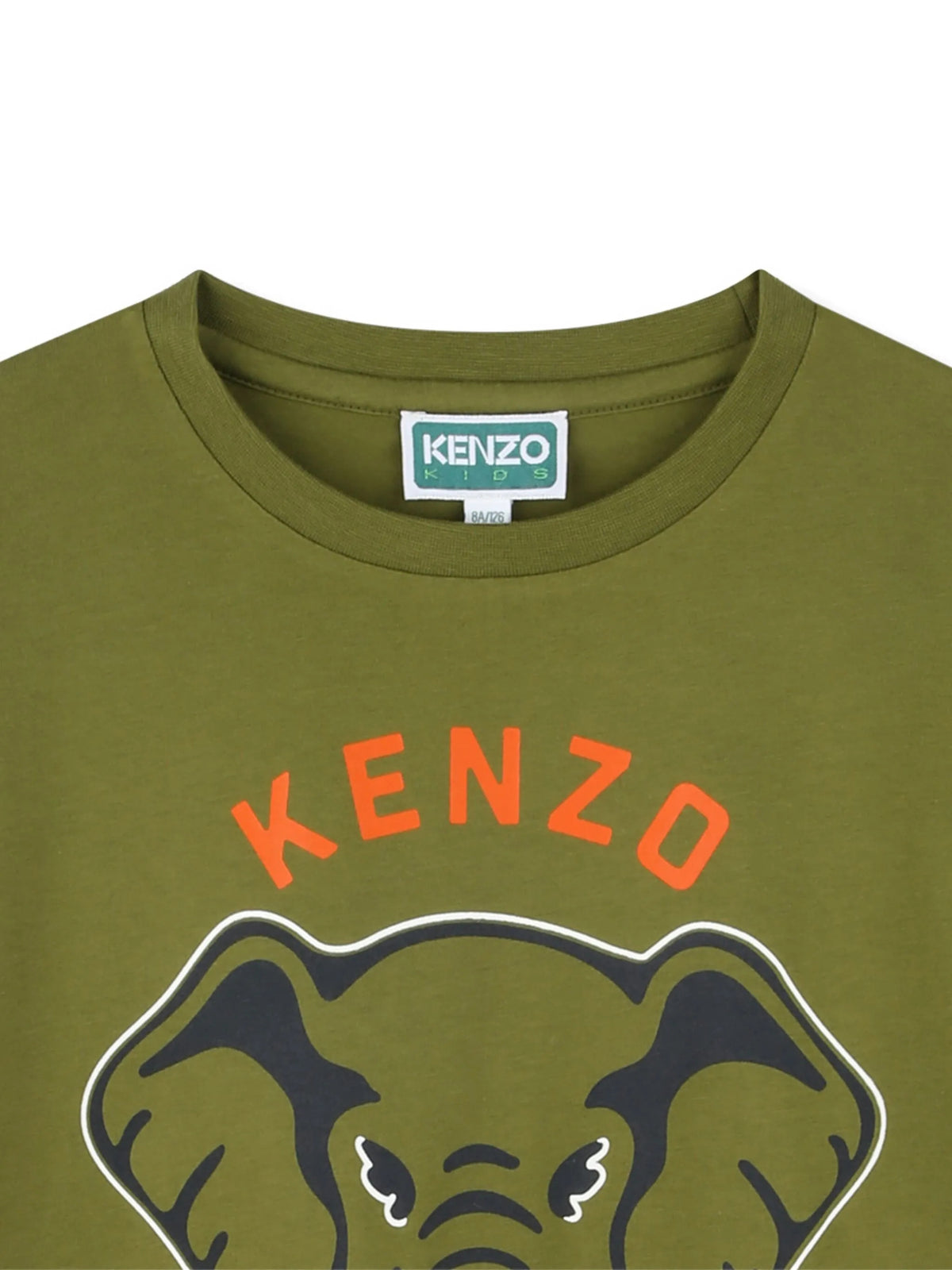 Elephant-graphic T-shirt