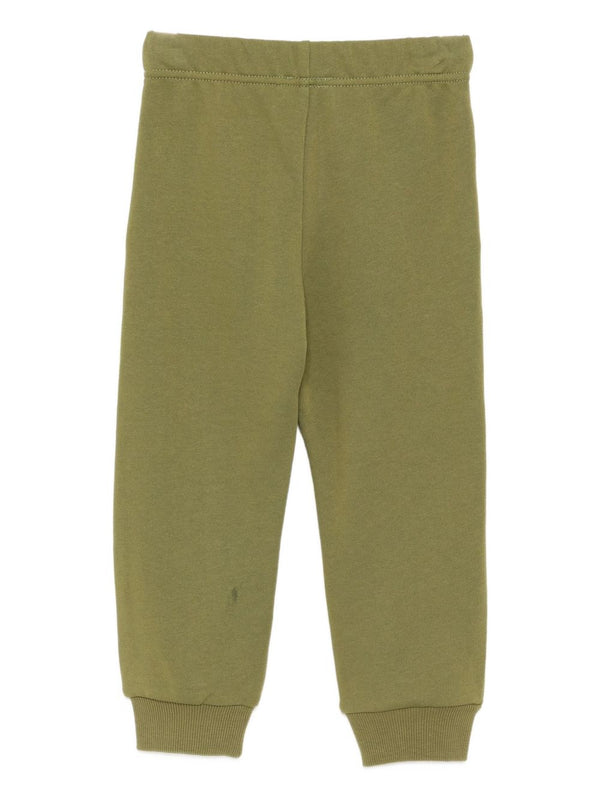 Tiger-embroidered track pants