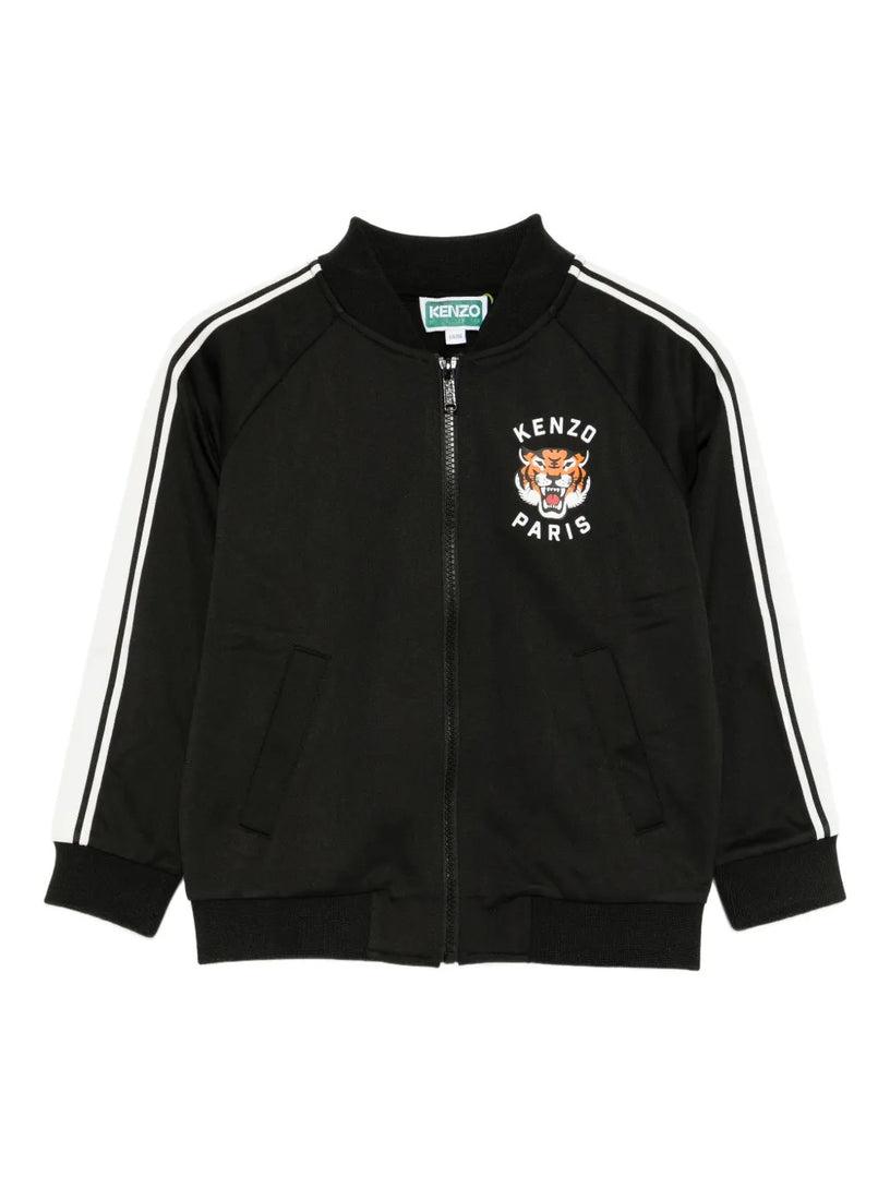 Tiger zip-up sweatshirt