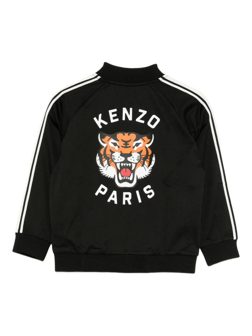 Tiger zip-up sweatshirt