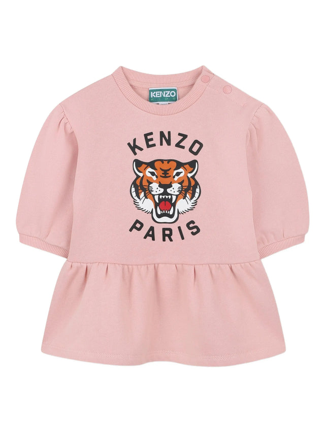 Tiger Head-print dress