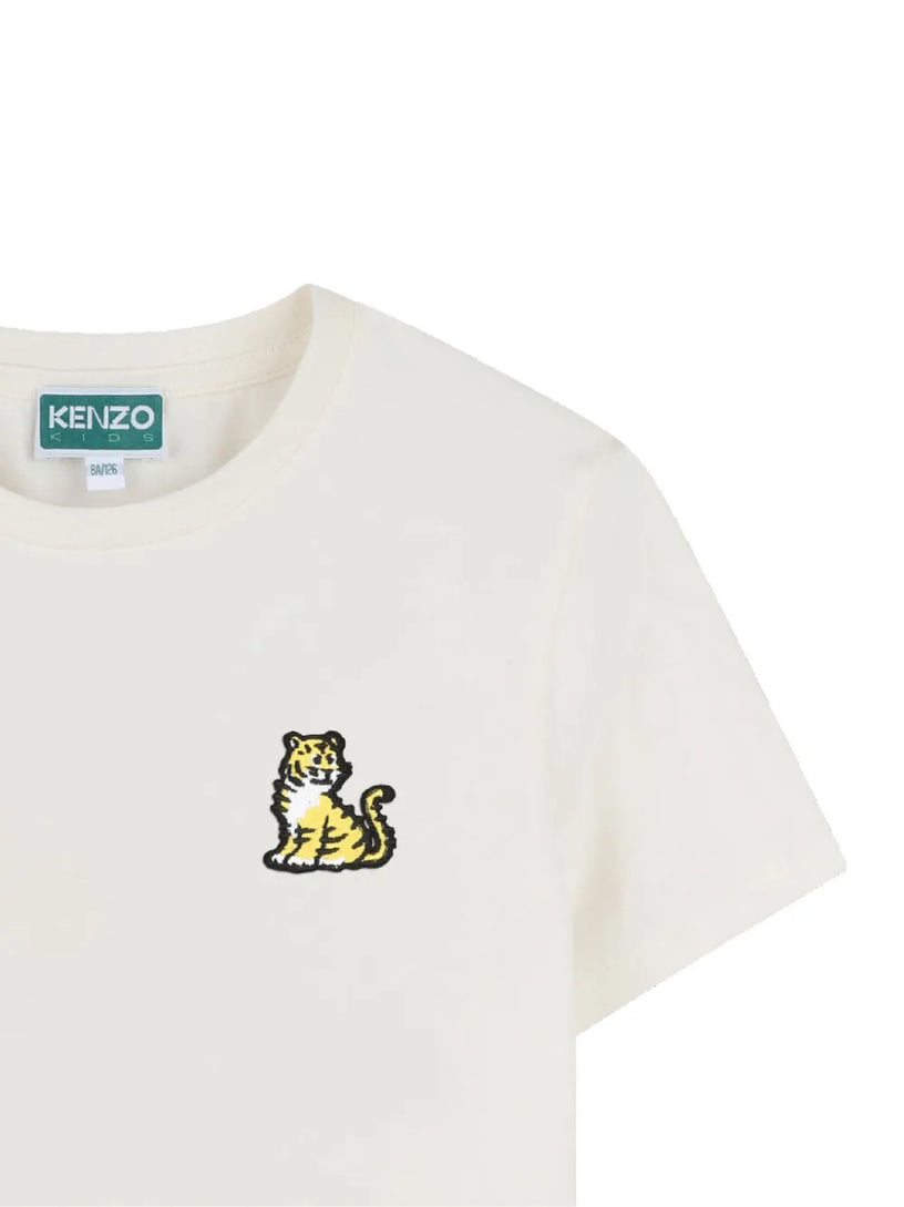 Tiger-motif T-shirt