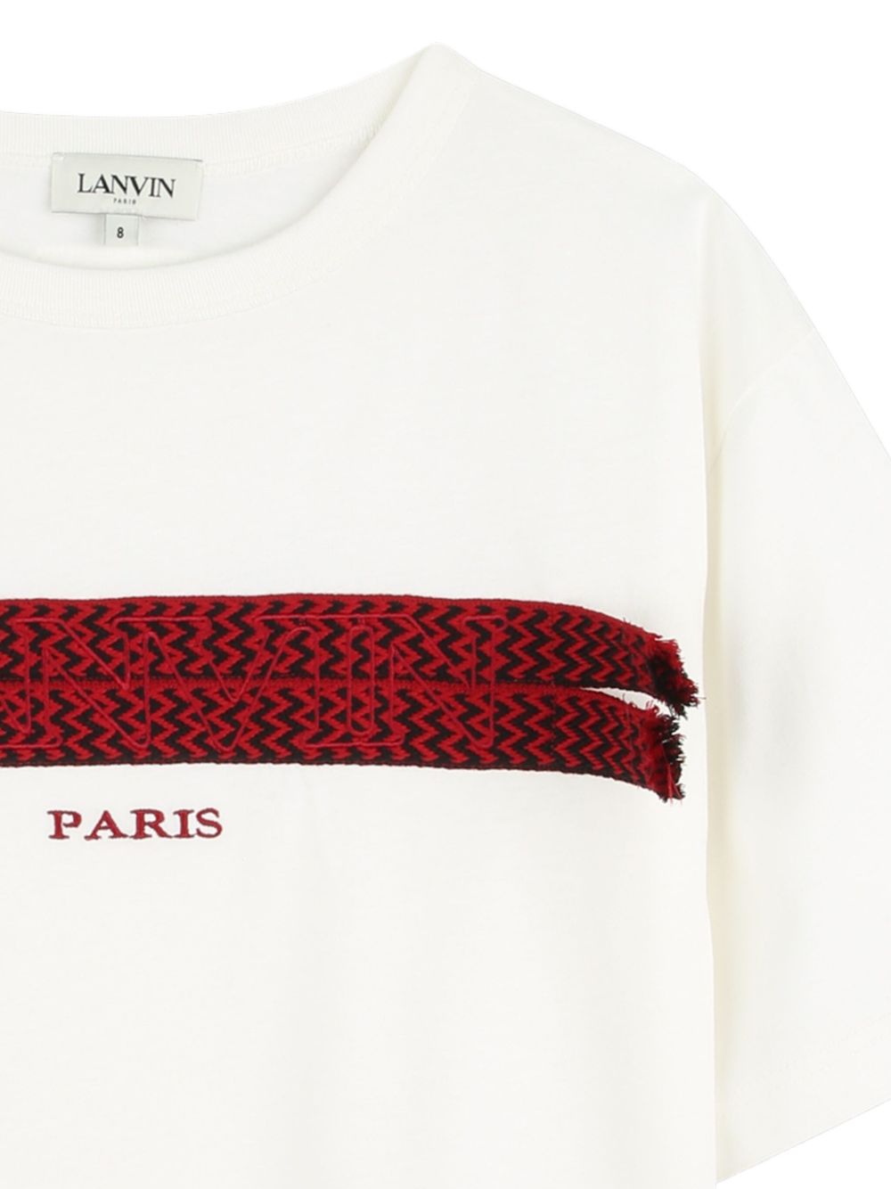 Curb-braid t-shirt