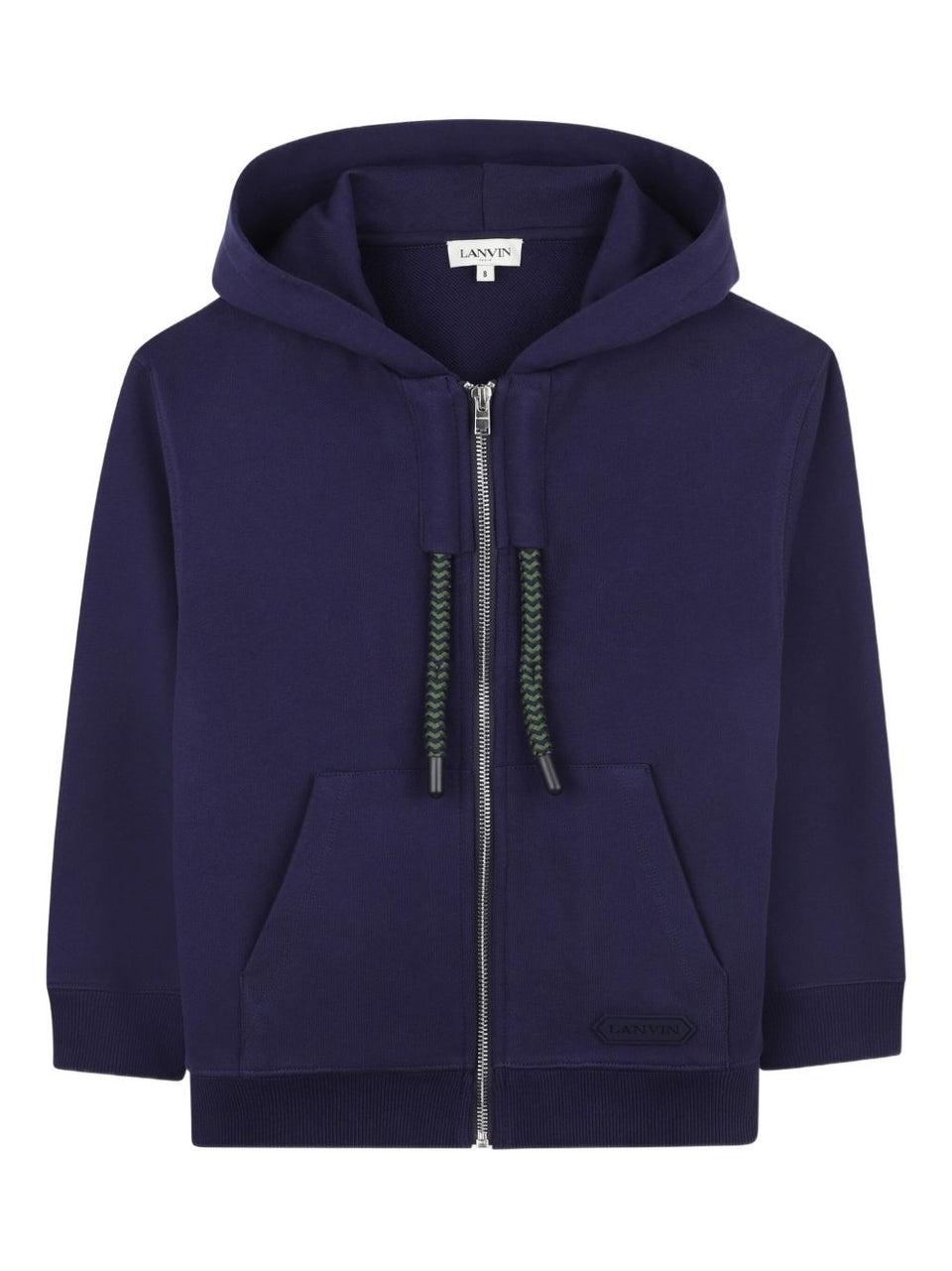 Logo zip-up hoodie