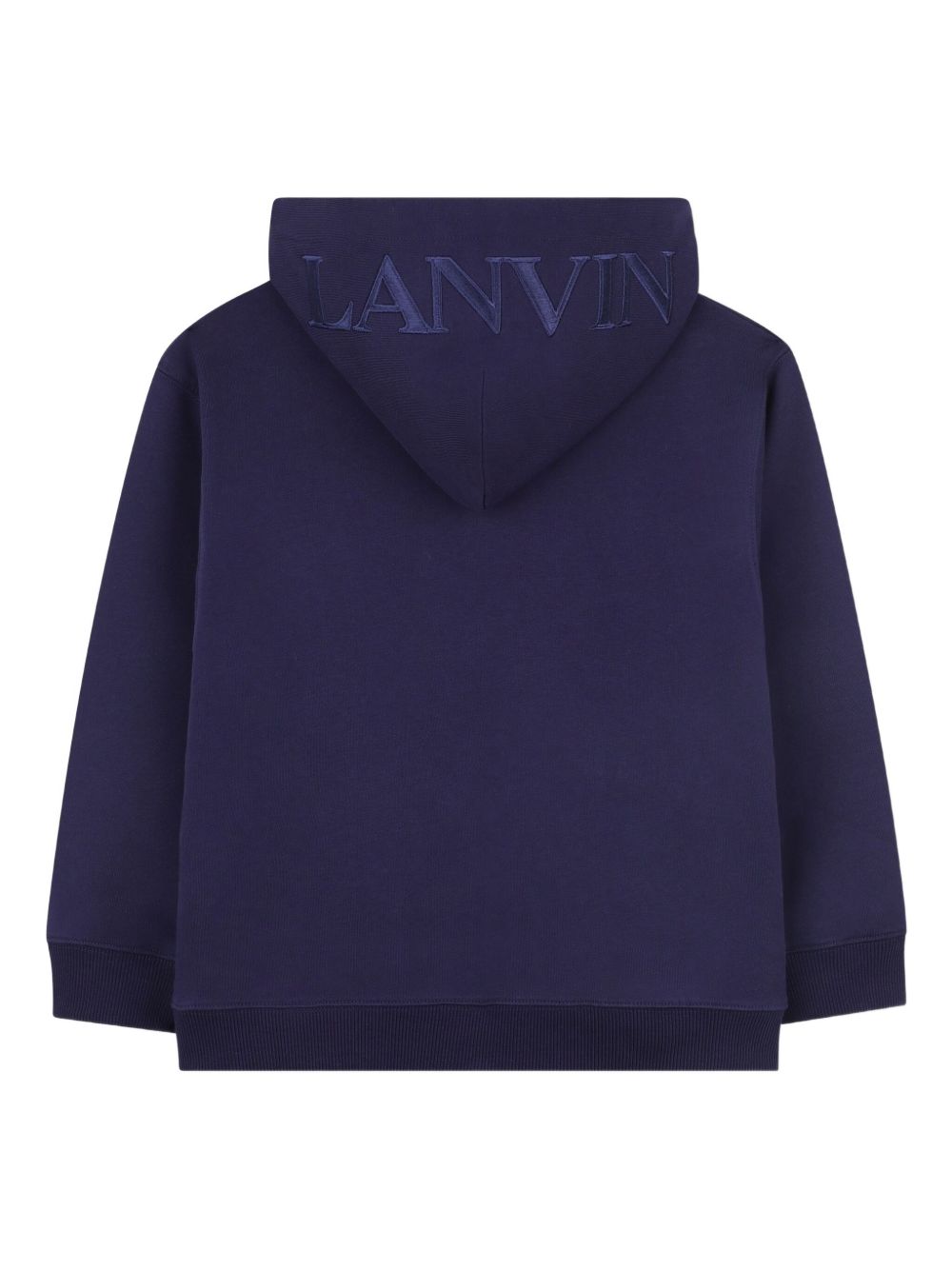 Logo zip-up hoodie