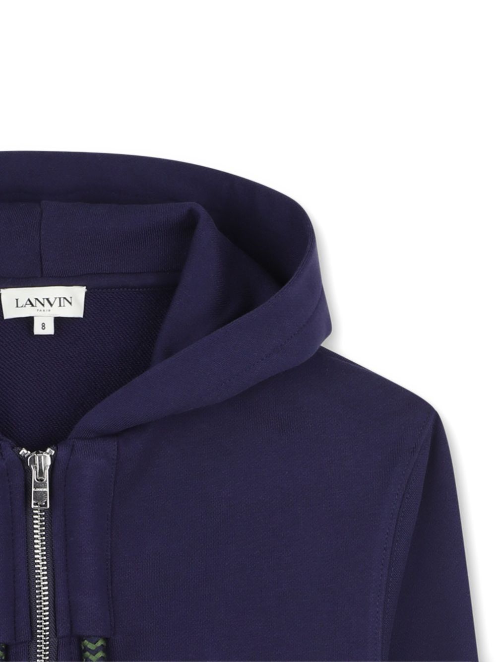 Logo zip-up hoodie