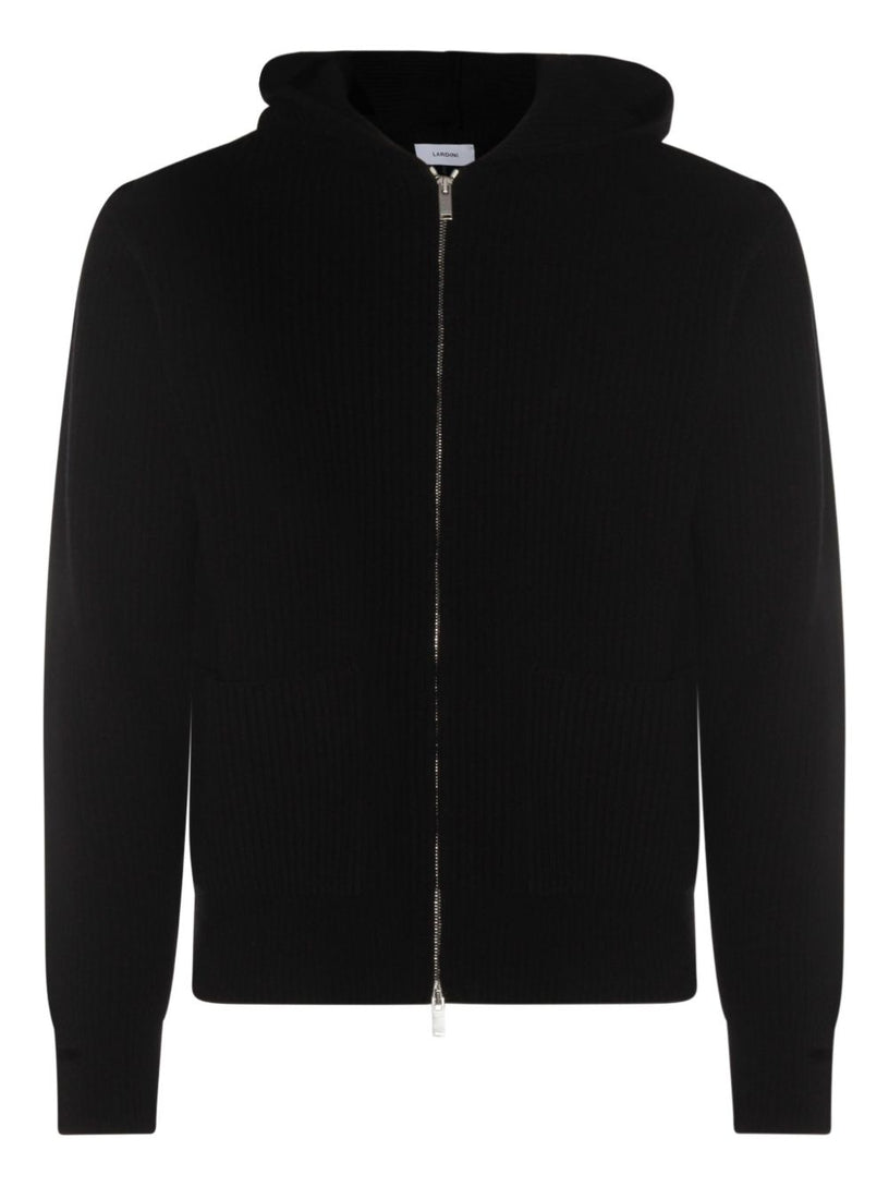 Ribbed wool sweatshirt