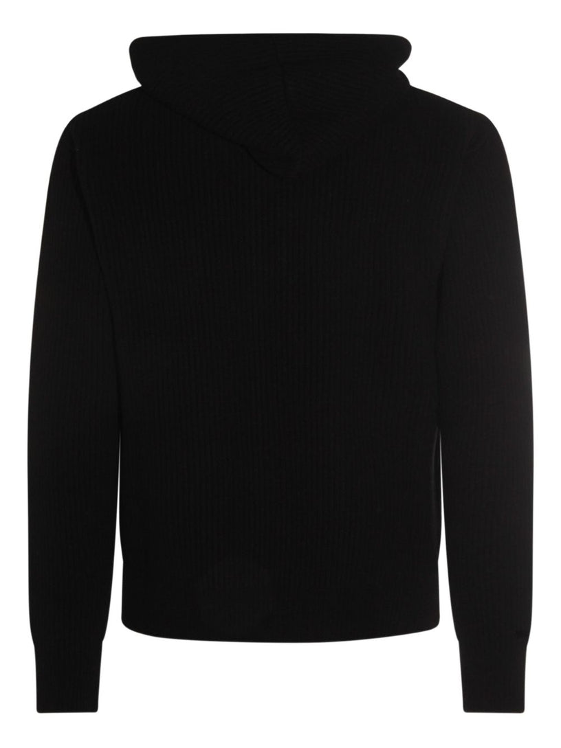 Ribbed wool sweatshirt
