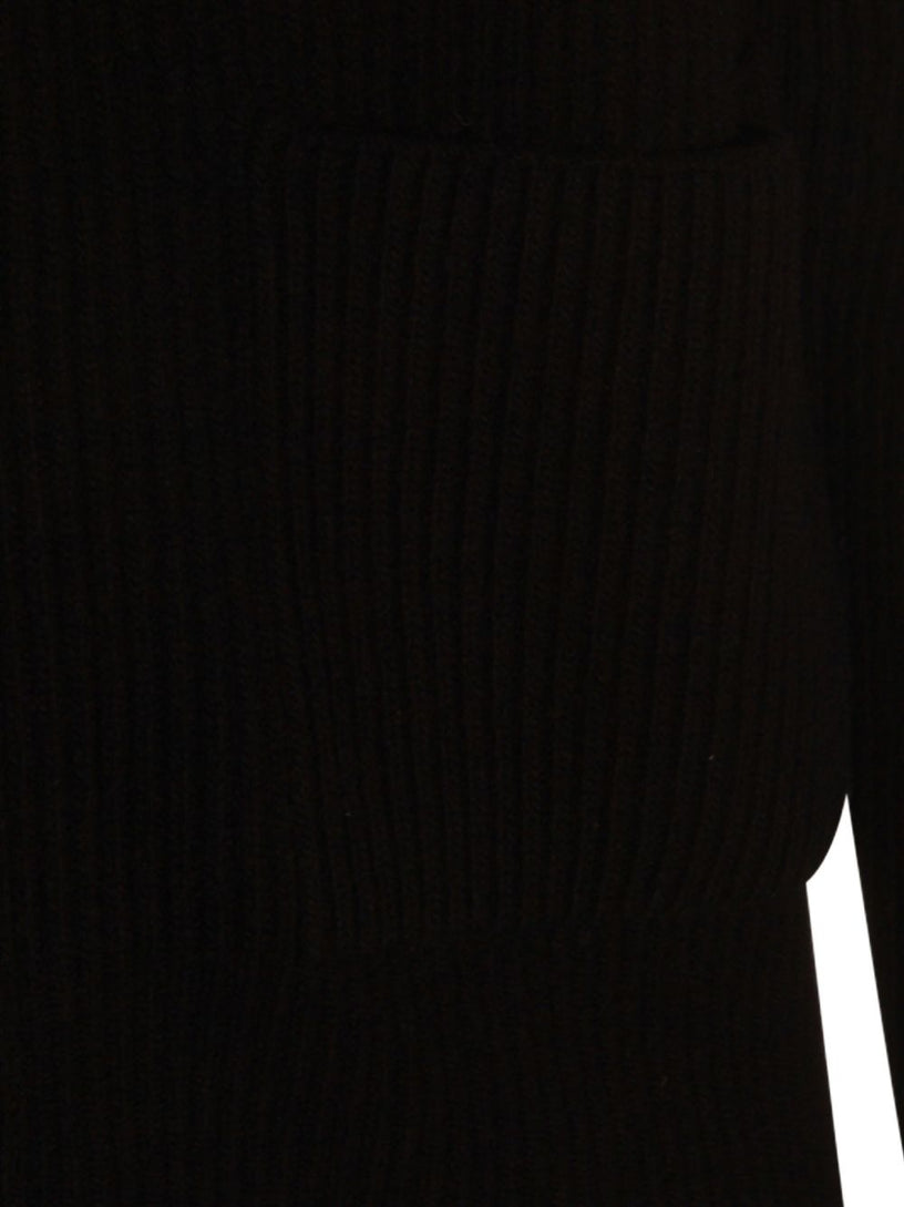 Ribbed wool sweatshirt
