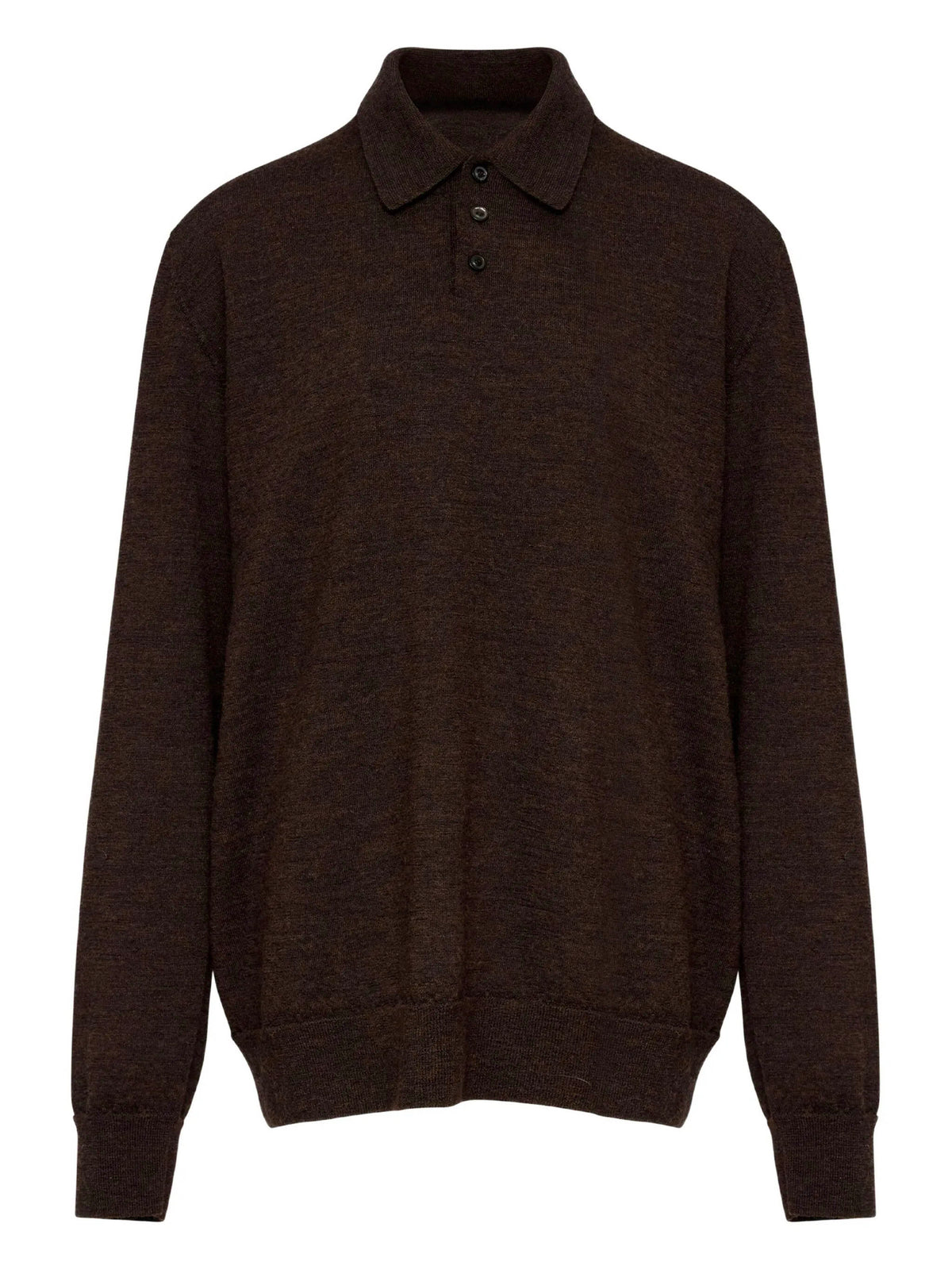 Knitted polo shirt