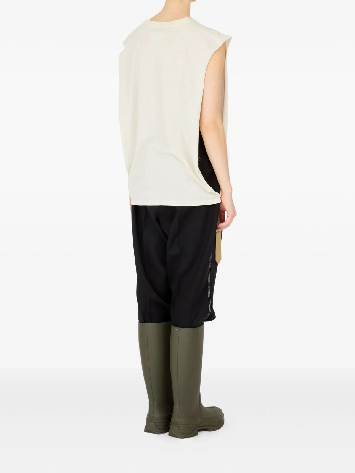 Logo Sleeveless top