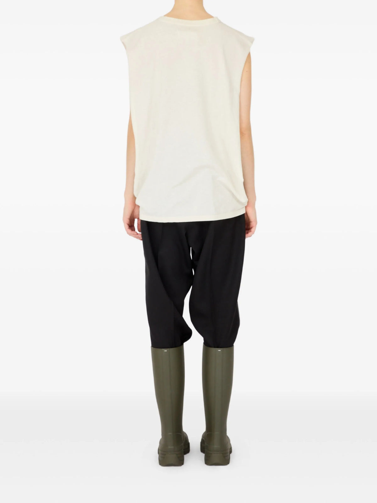 Logo Sleeveless top