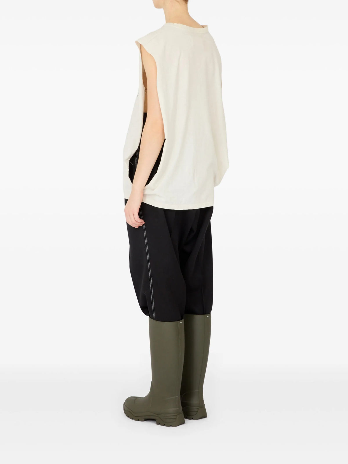 Logo Sleeveless top