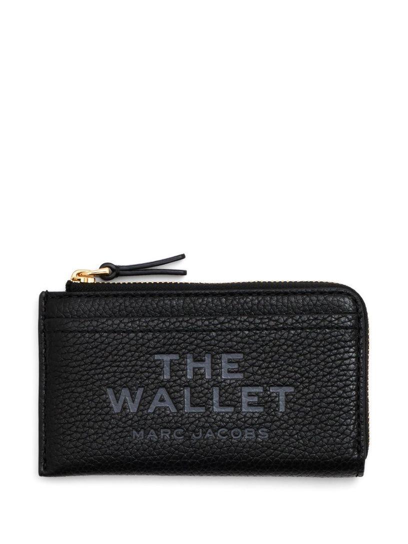 Top Zip Leather Multi Wallet