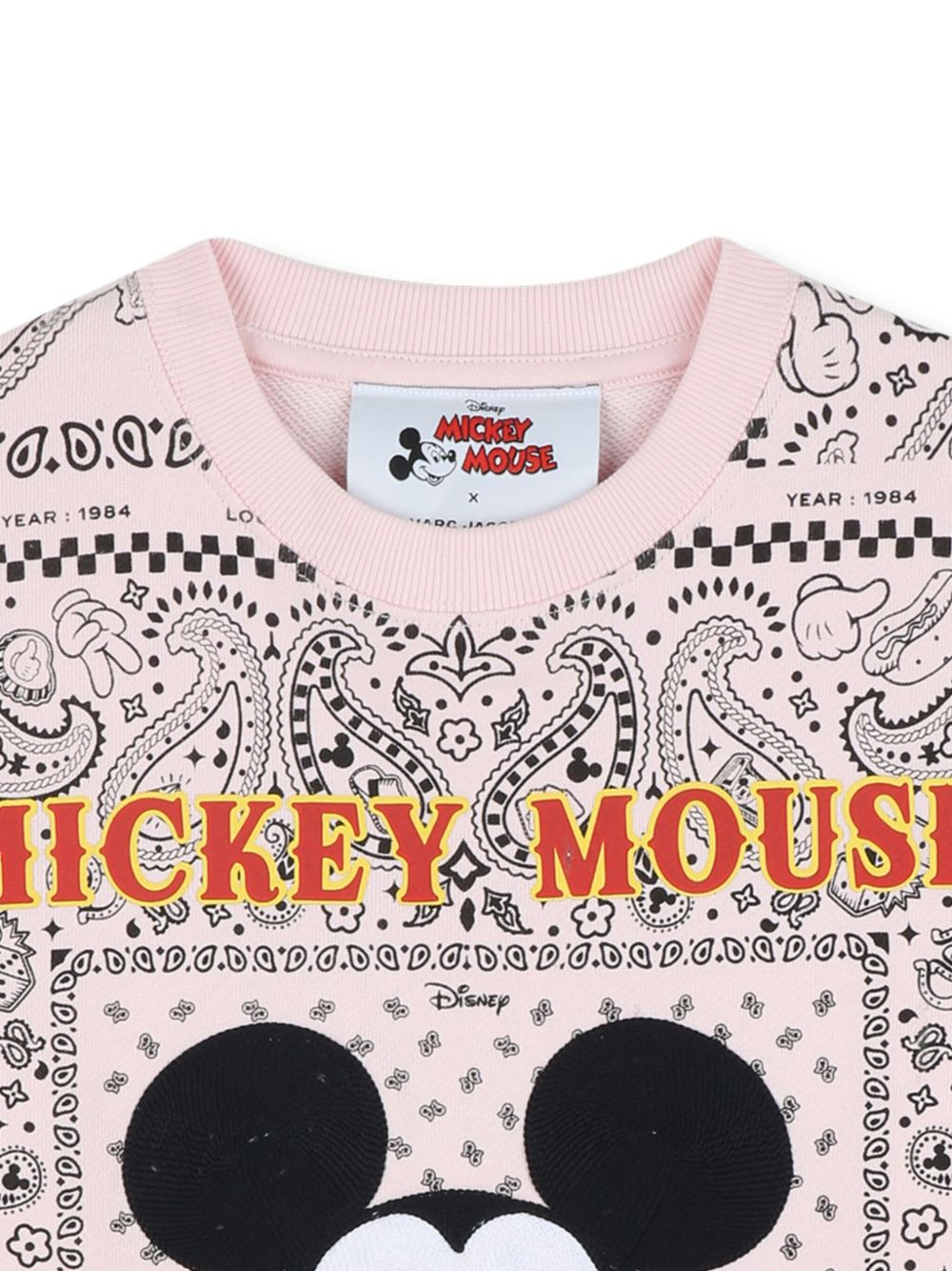 Mickey paisley-print sweatshirt