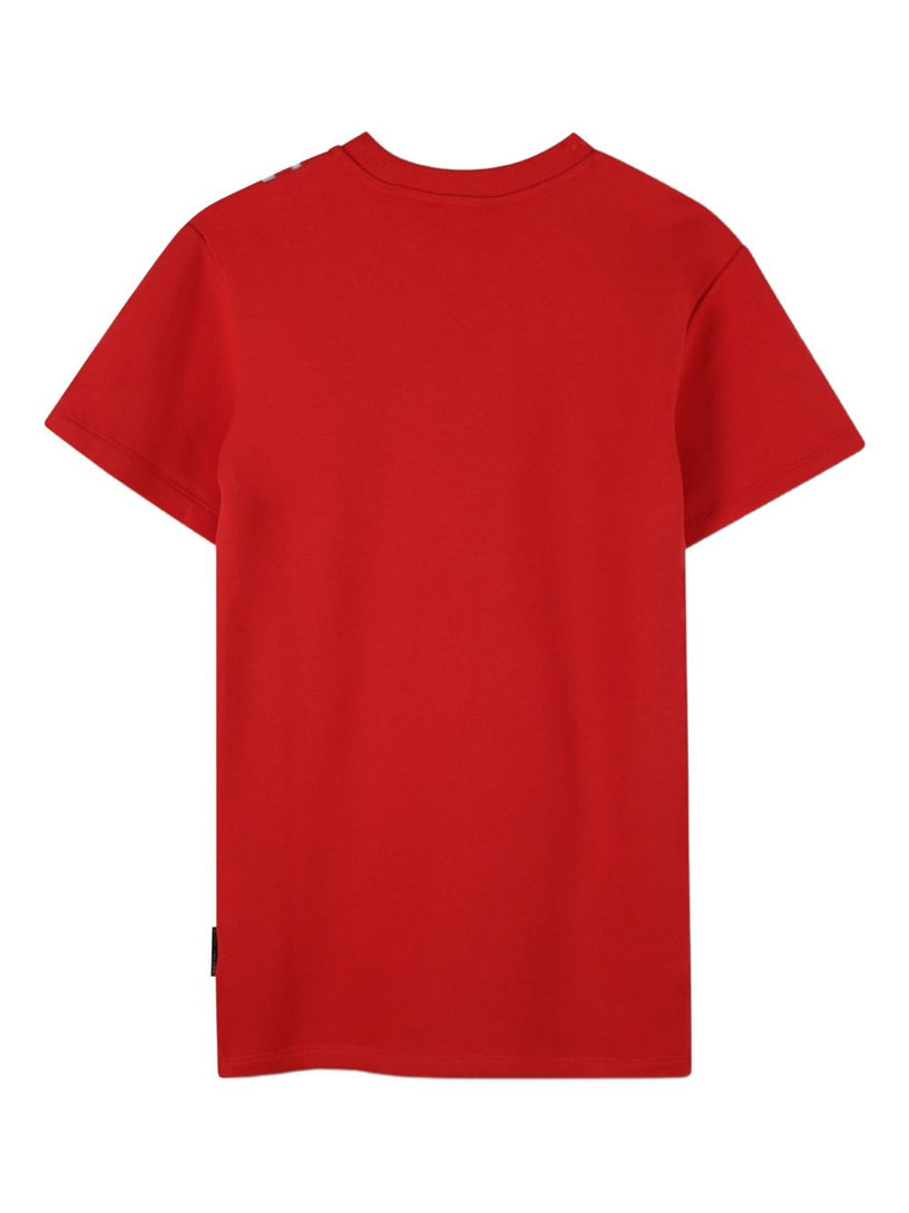 Snapshot bag-print mini dress