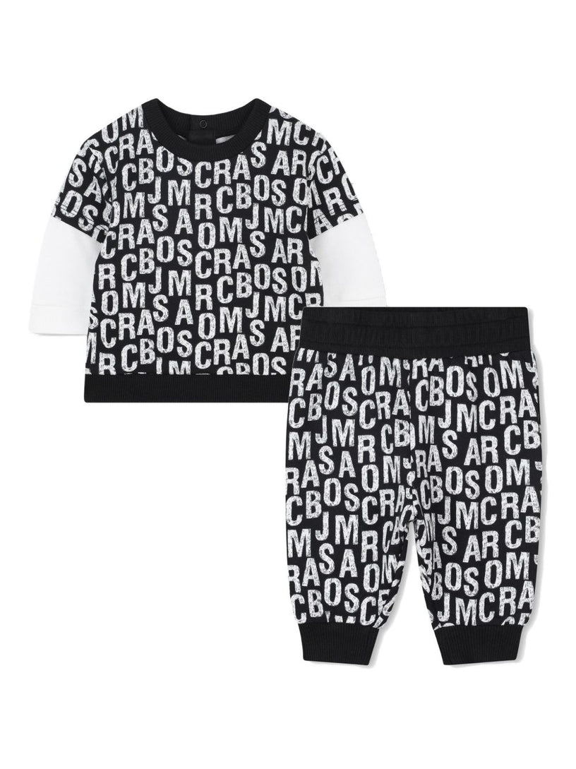 Logo-print tracksuit