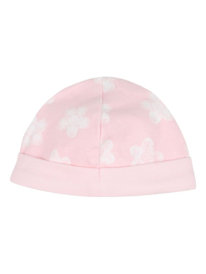 Floral-print babygrow (set of three)