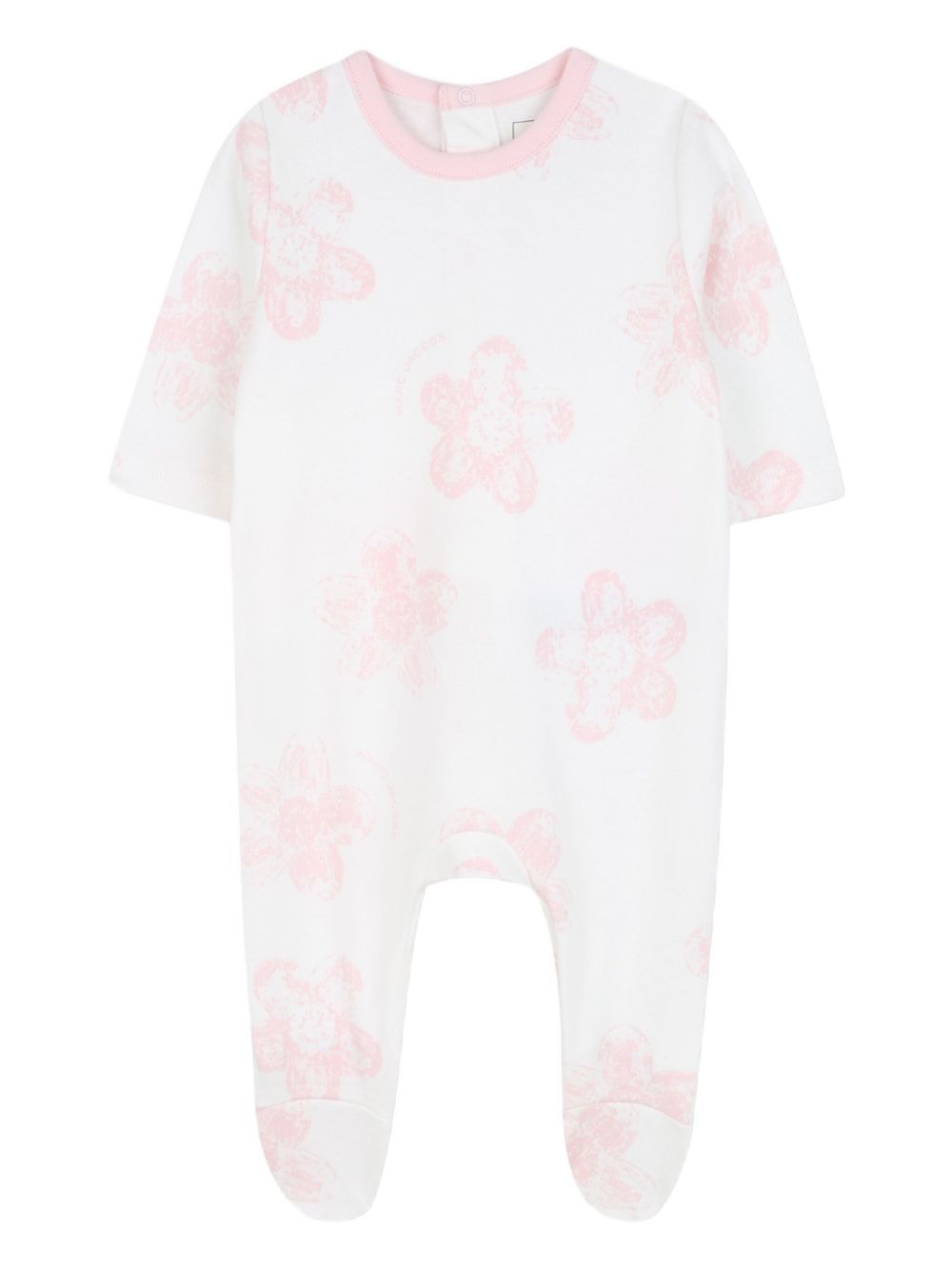 Floral-print babygrow (set of three)