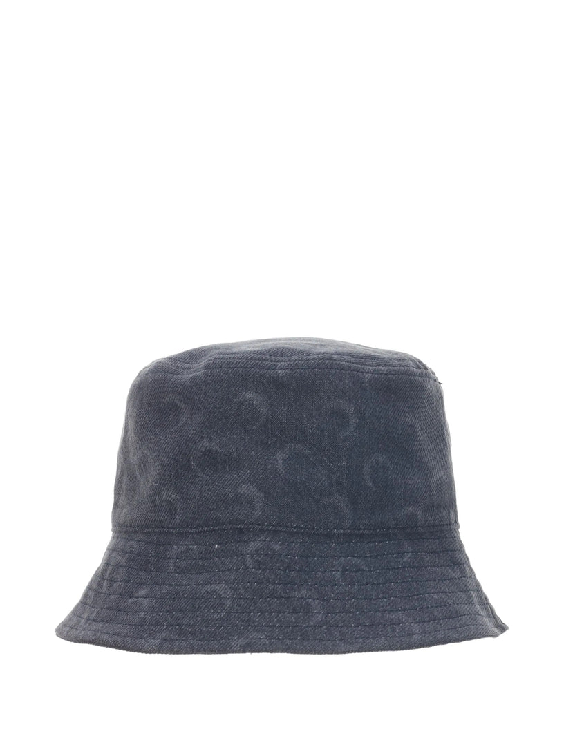 Moon Laser Denim Bucket Hat