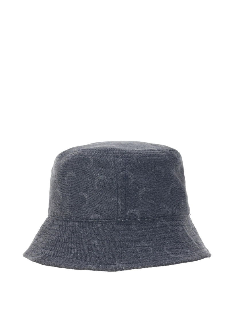 Moon Laser Denim Bucket Hat