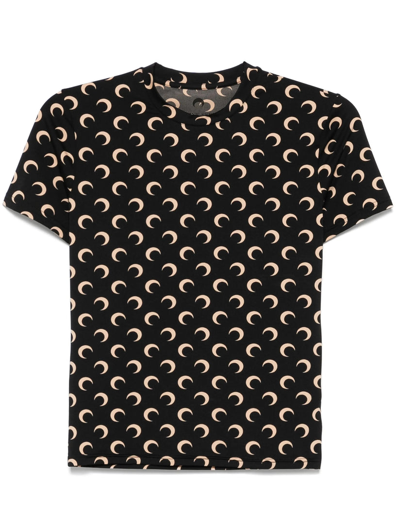 Recycled Moon Jersey Second Skin Short Sleeves Top