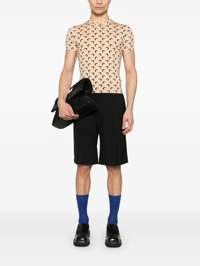 Recycled Moon Jersey Second Skin Short Sleeves Top