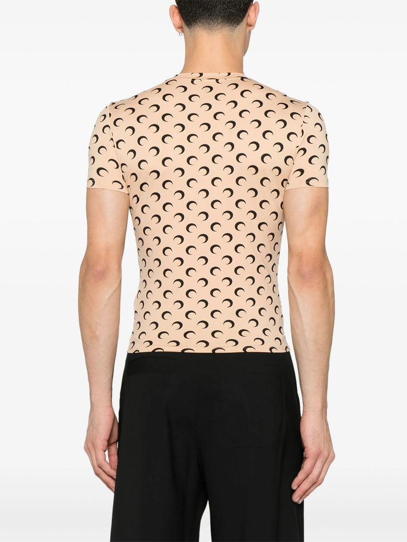 Recycled Moon Jersey Second Skin Short Sleeves Top