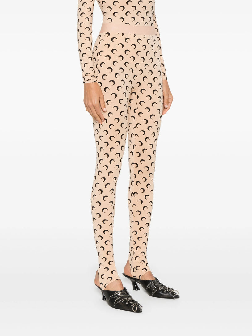 Recycled Moon Jersey Stirrup Leggings