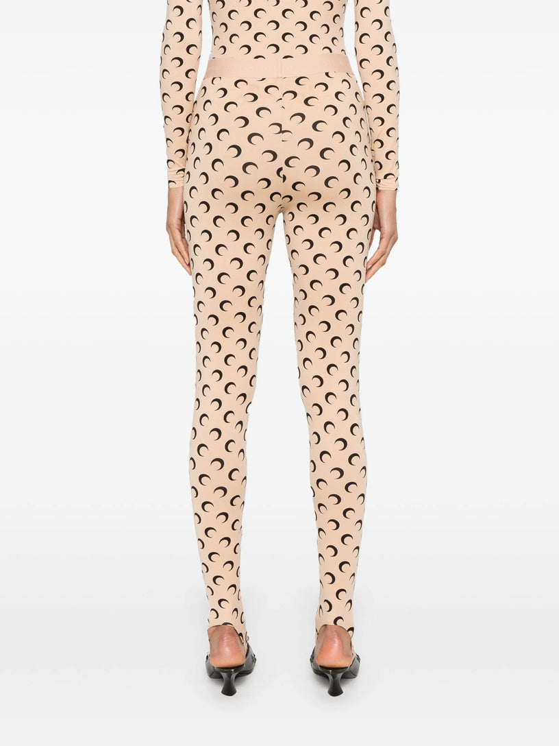 Recycled Moon Jersey Stirrup Leggings