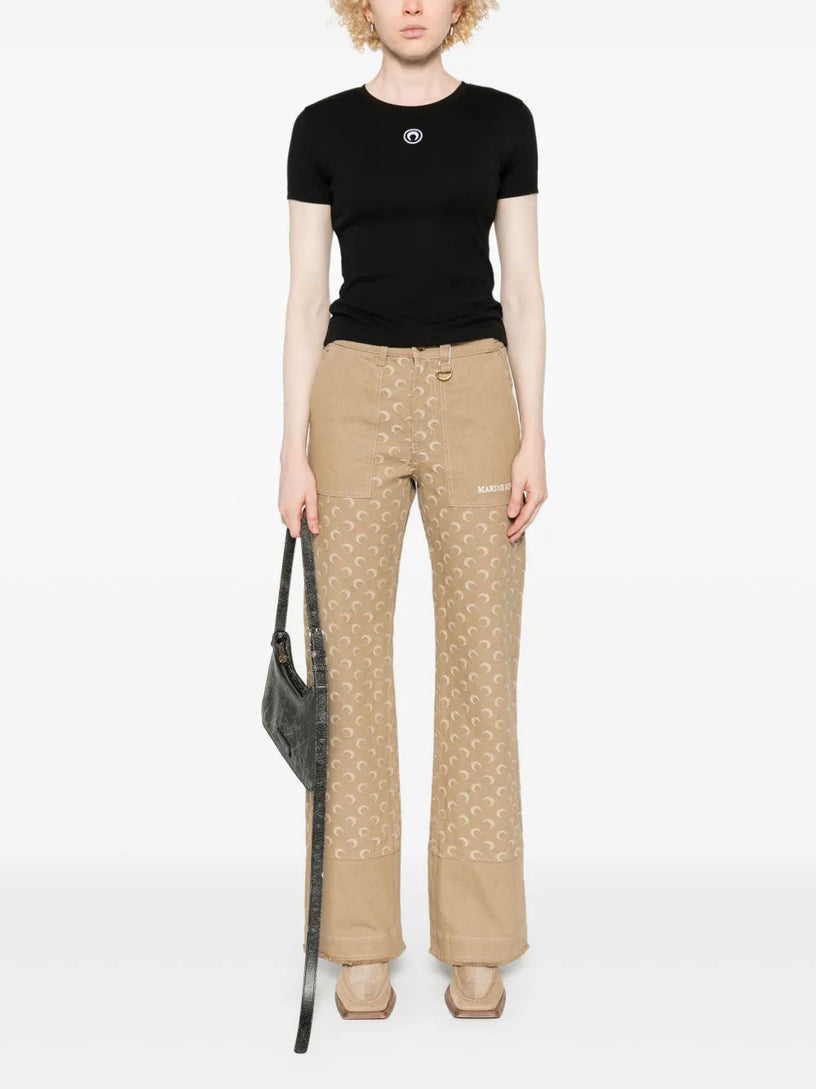 Moon Logo Jersey Baby Fit T-Shirt