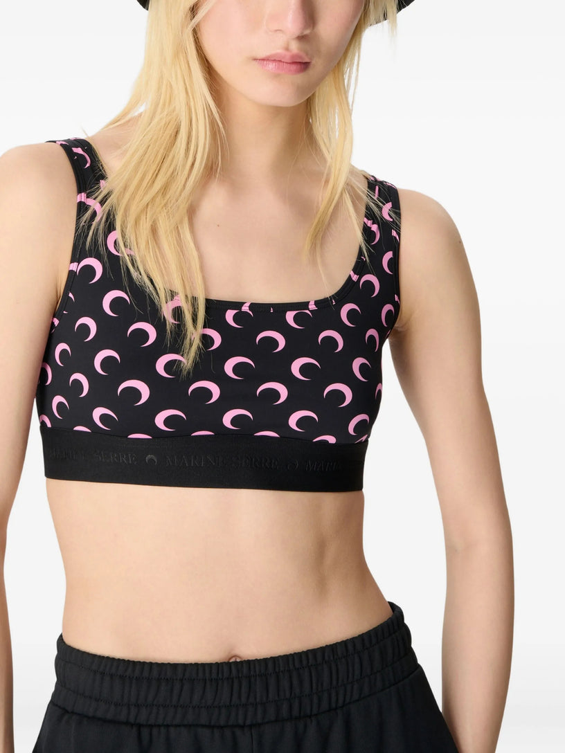 Moon Recycled Jersey Sports Bra