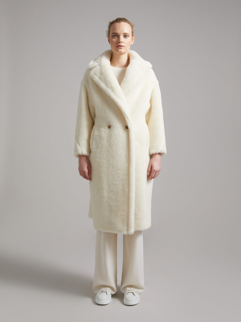 Tedgirl Icon Coat in alpaca and wool