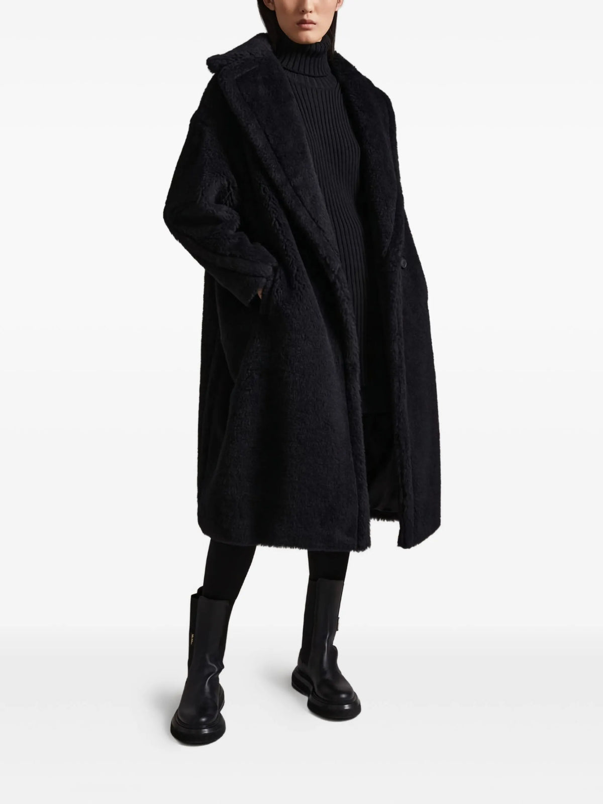 Tedgirl Icon Coat in alpaca and wool