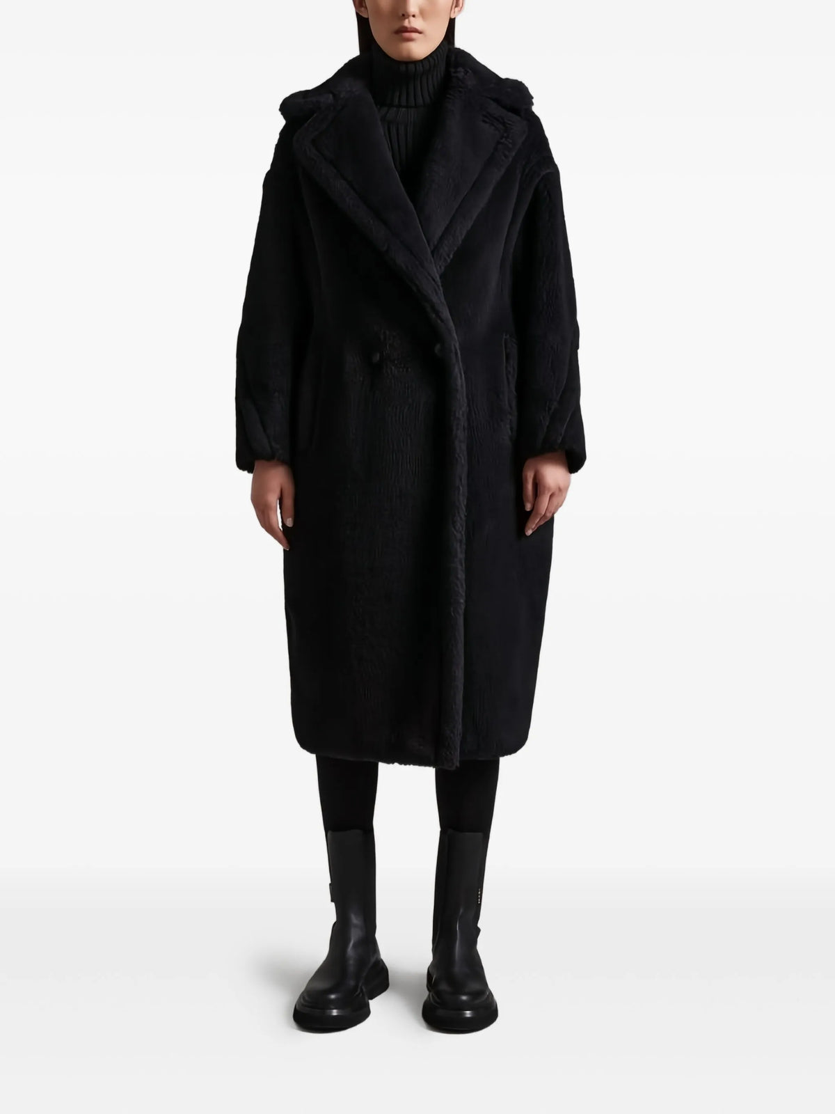 Tedgirl Icon Coat in alpaca and wool
