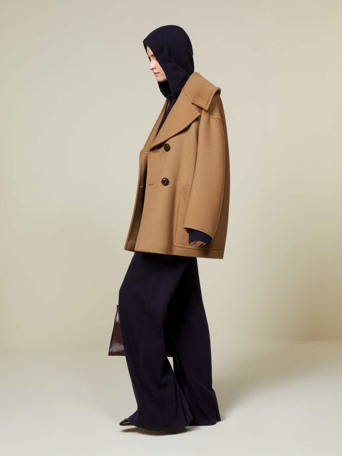 Mario Oversized pea coat