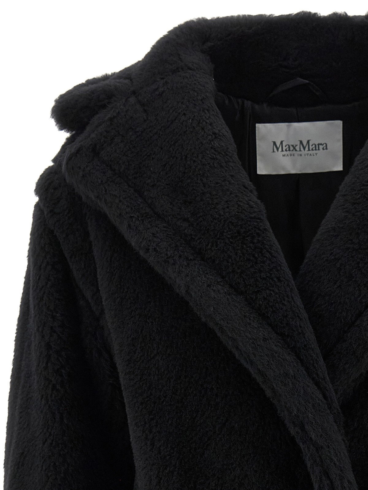 Teddy Bear Icon Coat corto in alpaca e lana