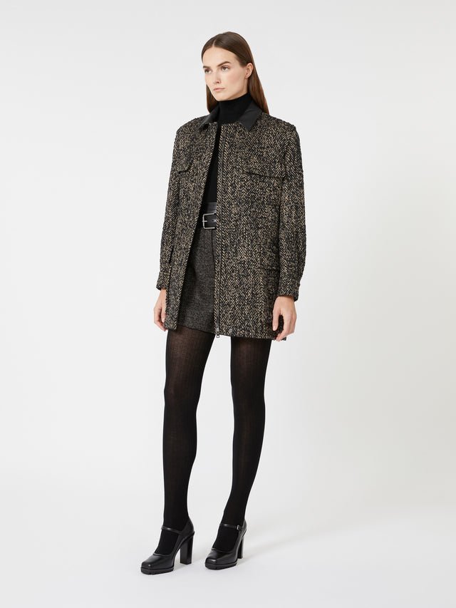 Wool tweed jacket
