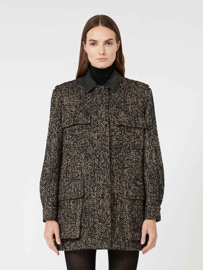 Wool tweed jacket