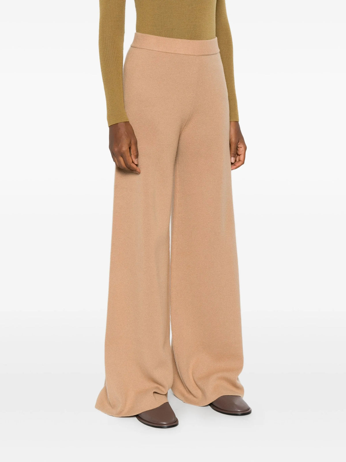 Wool and cashmere trousers