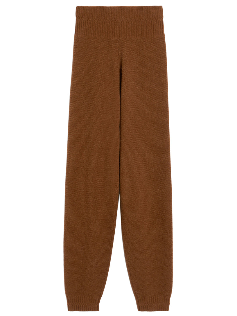 Camel jogging trousers