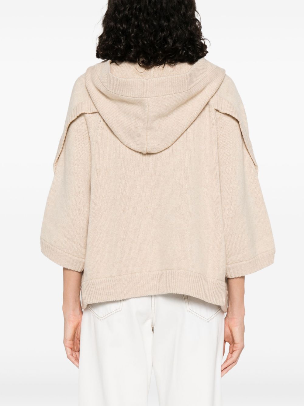 Wool and cashmere cardigan